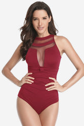 Sexy Mesh Swimwear With Tummy Control - Dress In Beauty